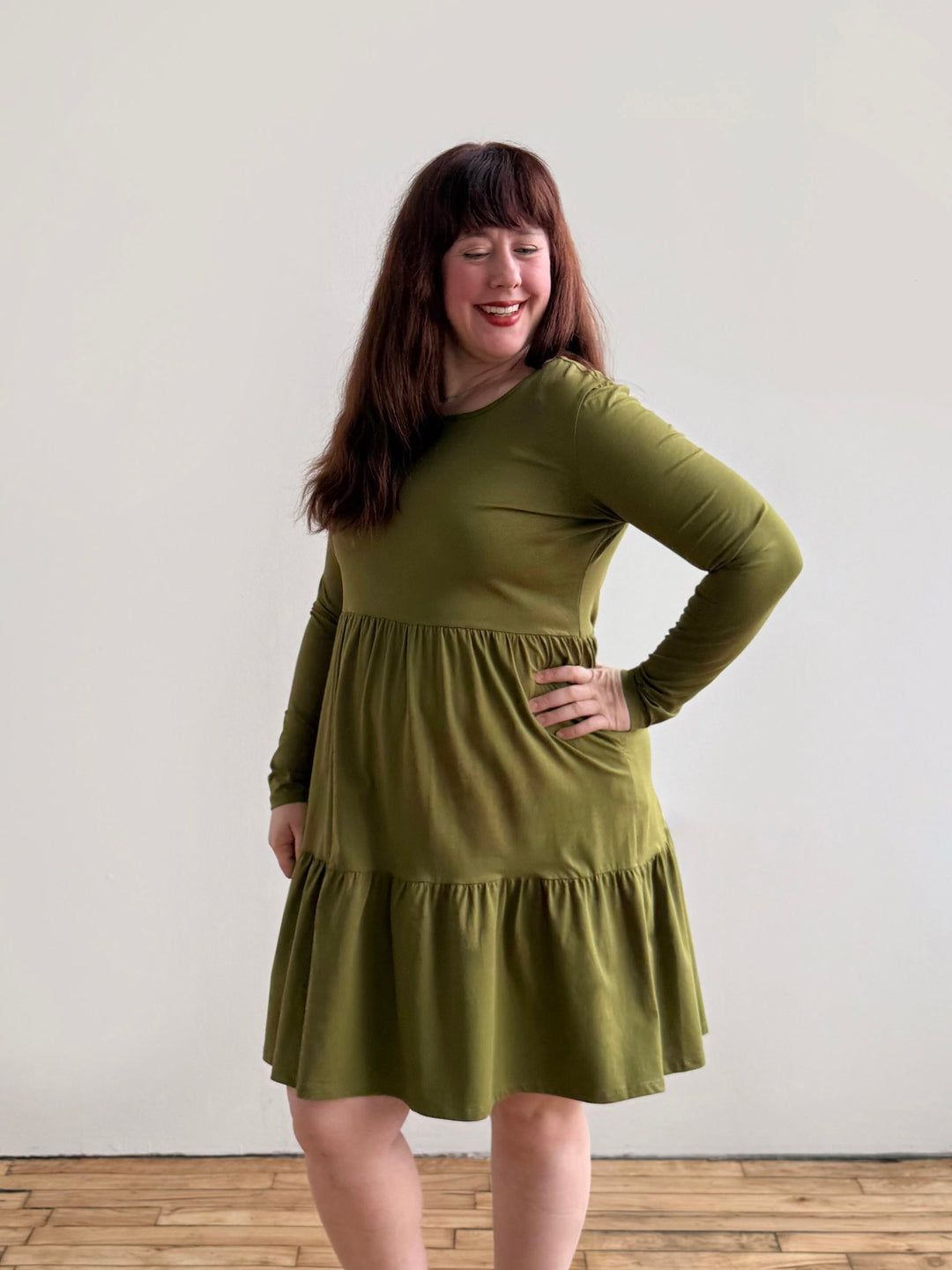 MAISIE dress in Olive Branch