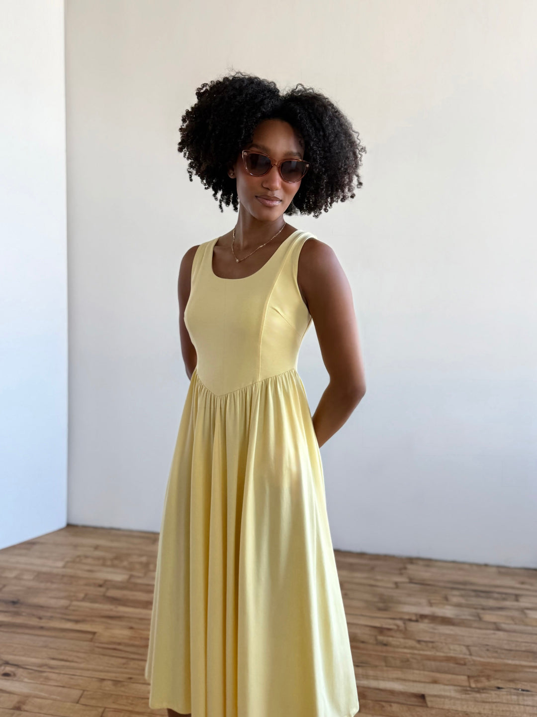 ESTHER dress in Sunlight