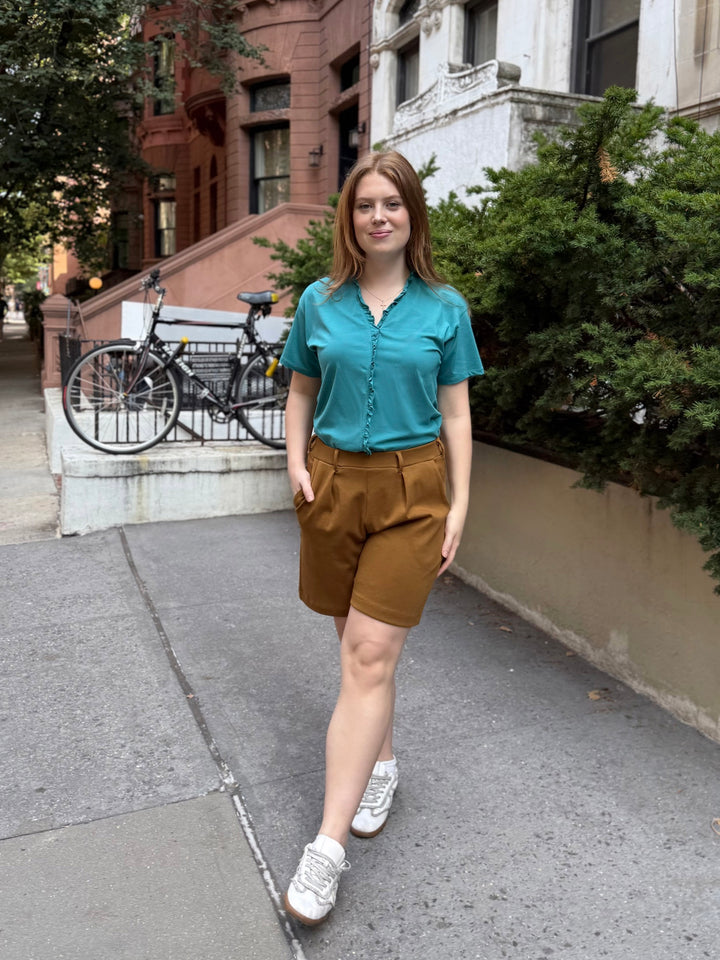 JOCELYN tee in Marine Teal