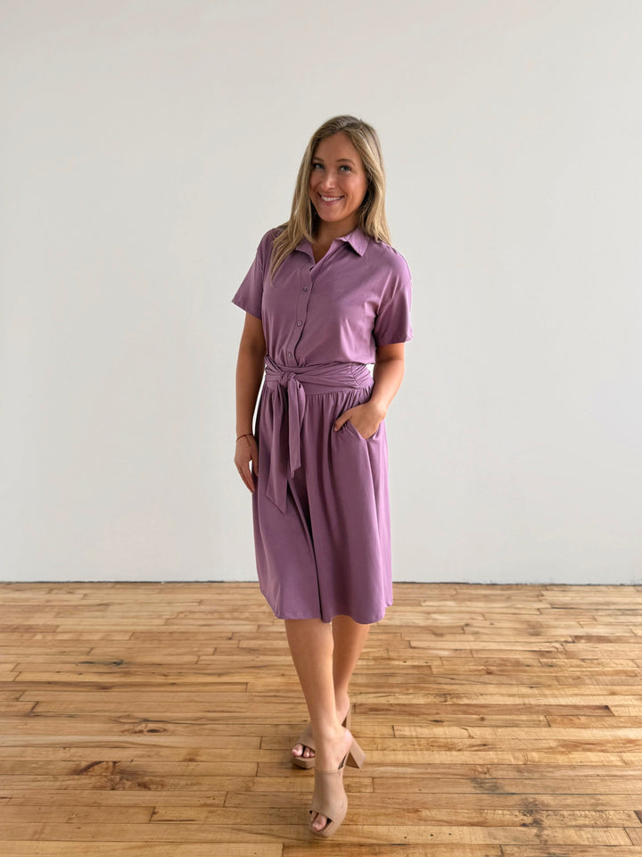 CONNIE skirt in Dusty Orchid