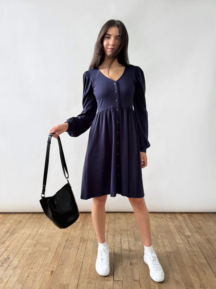 LUCILLE dress in Navy