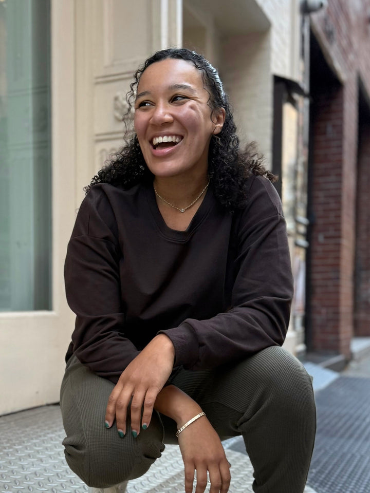 AKARI top in Chocolate Torte