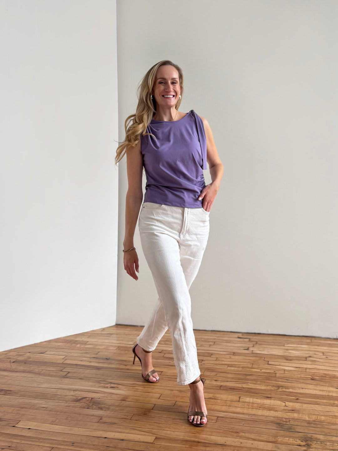 KERRINE top in Purple Haze