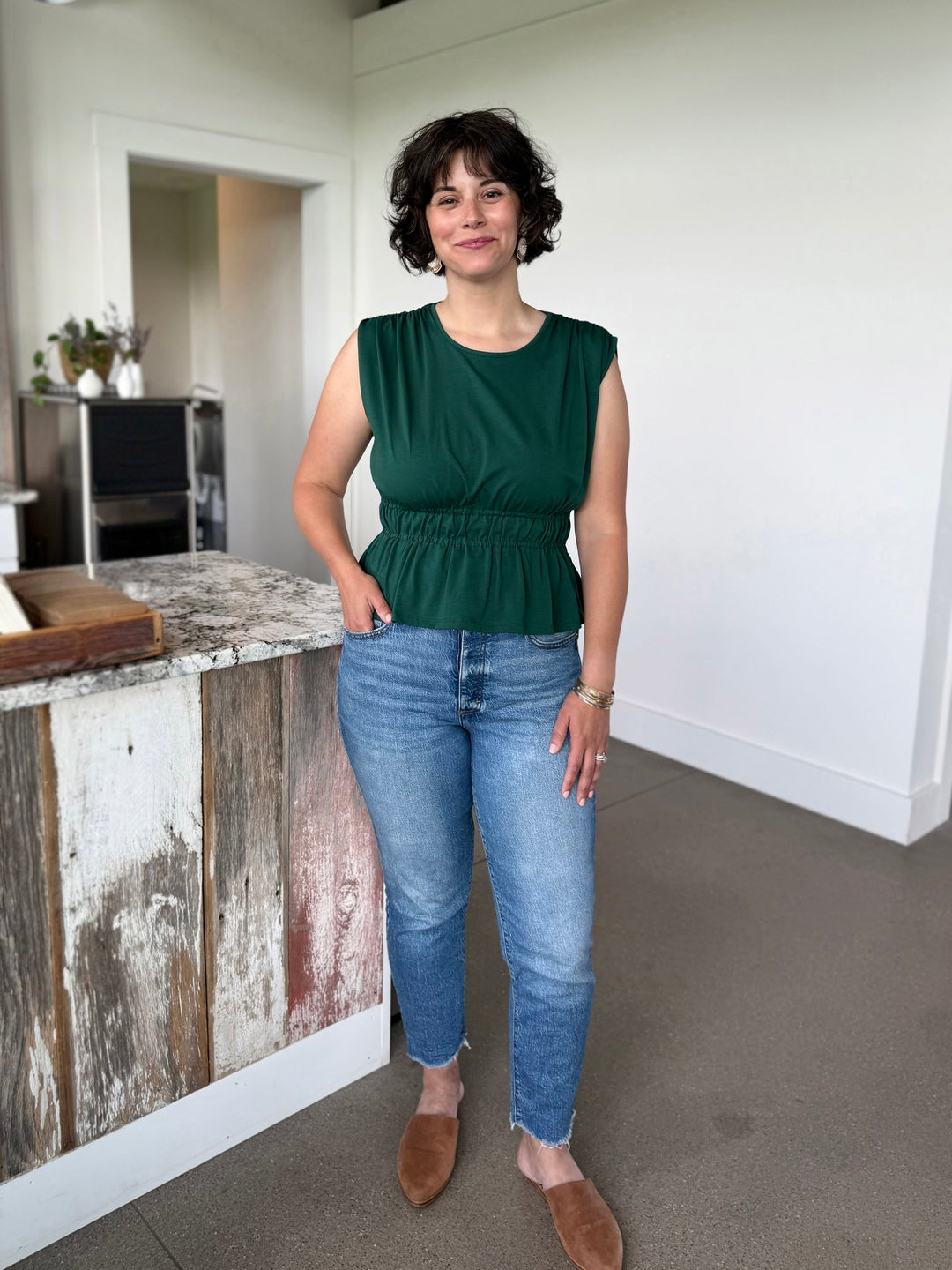 KACI tank in Dark Green