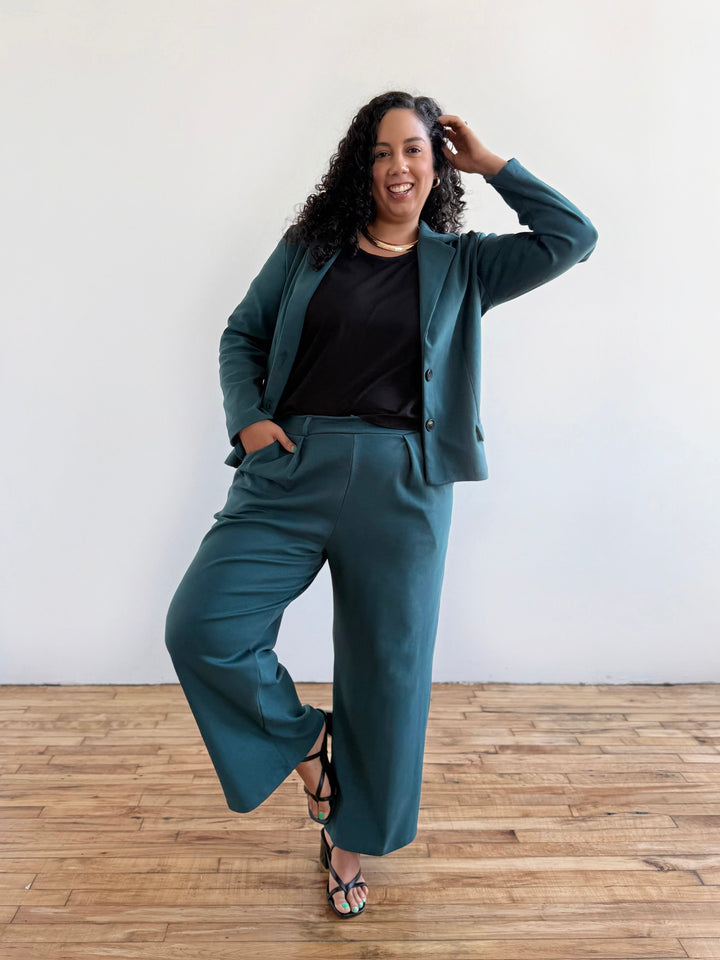 KENNA pants in Deep Sea