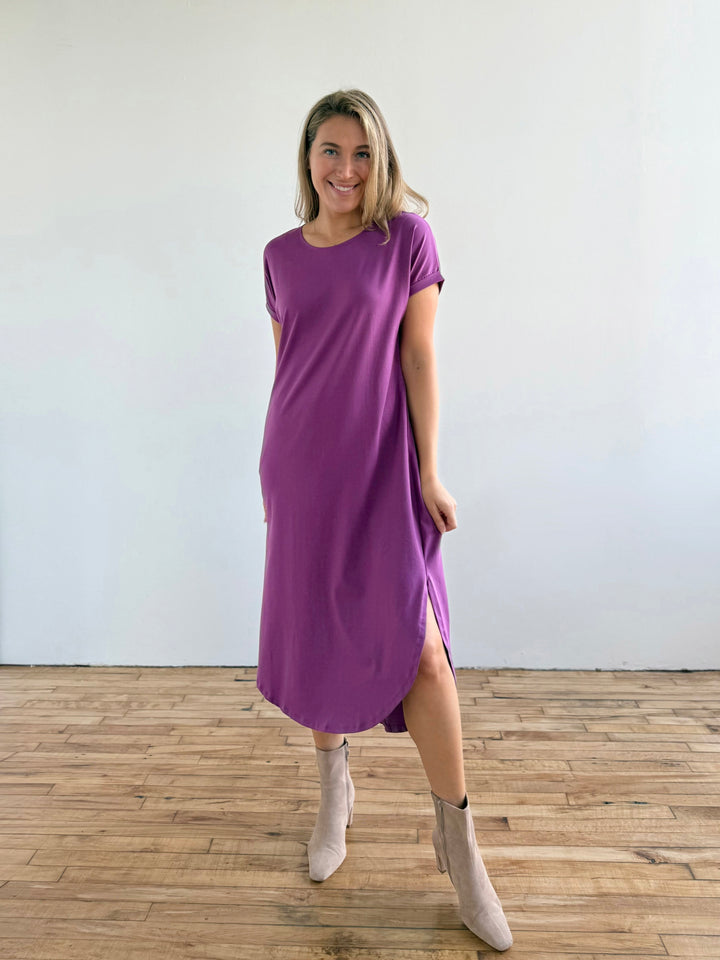 CYPRESS dress in Deep Lilac
