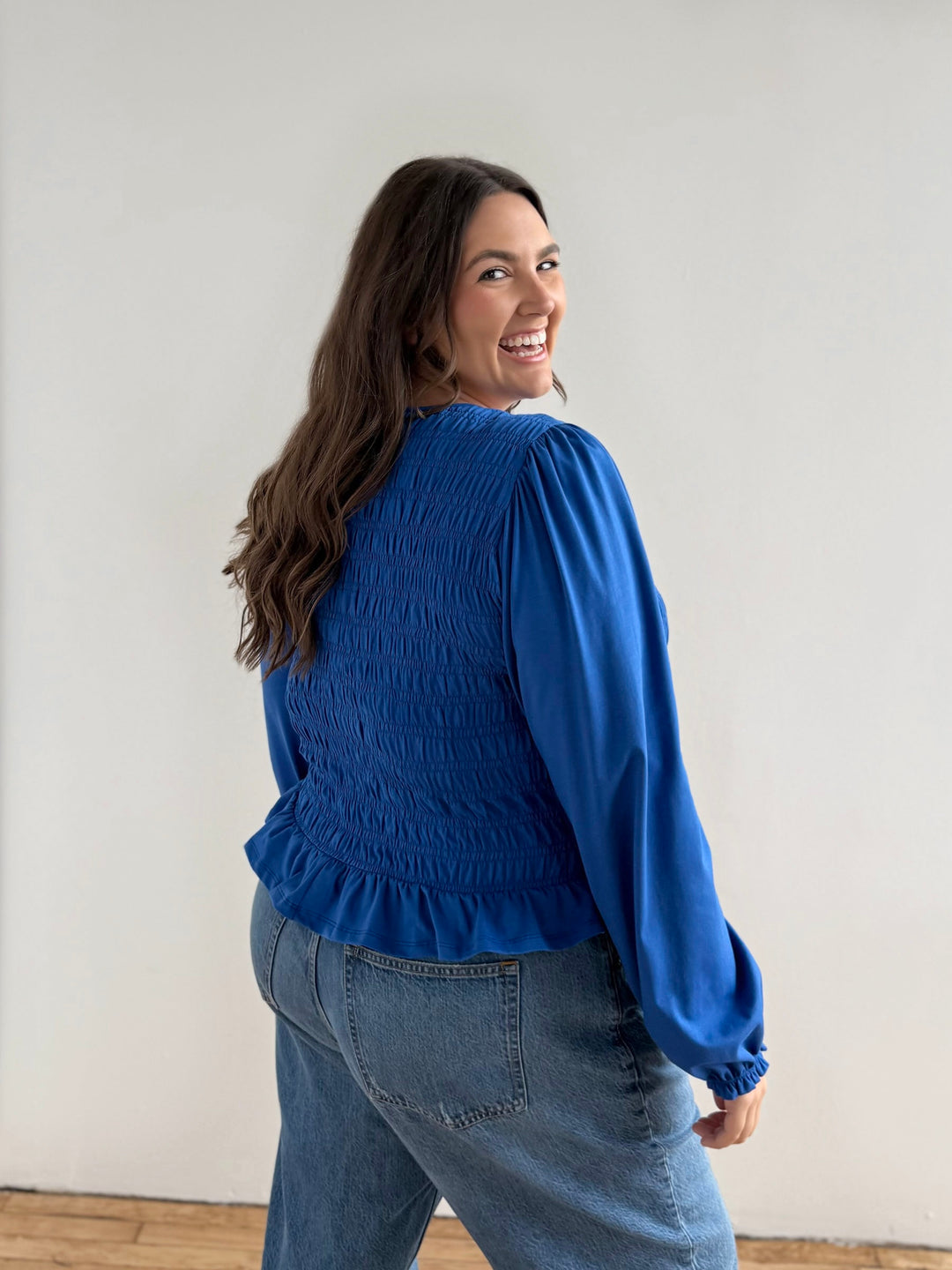 CAECILIA top in Blue Iolite