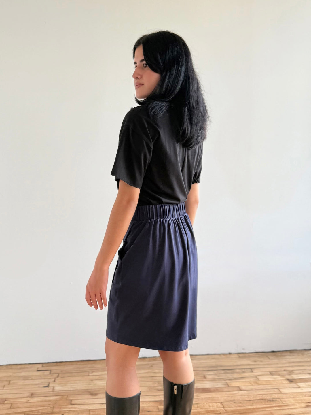 TULIP skirt in Navy