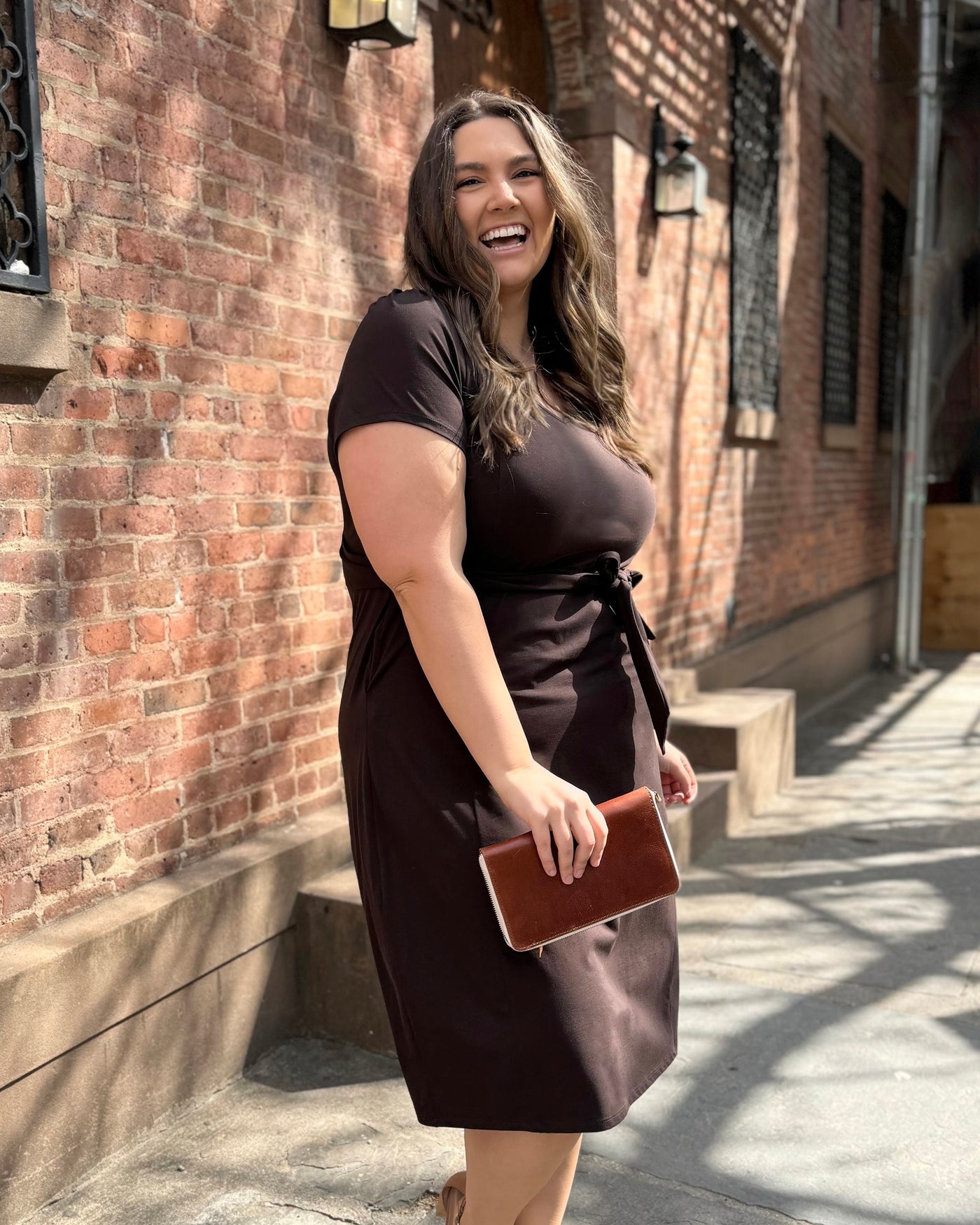 QUINTA dress in Chocolate Torte