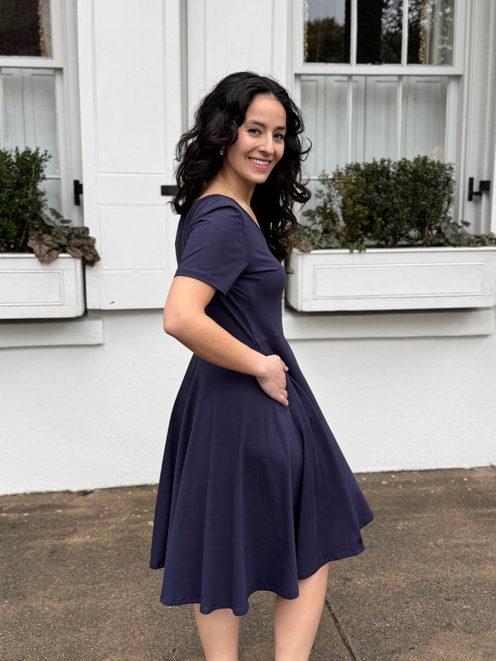 ADINA dress in Navy