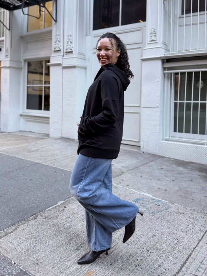 CHARLOTTE hoodie in Black