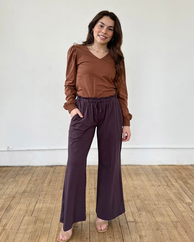 TONYA top in Cacao Brown