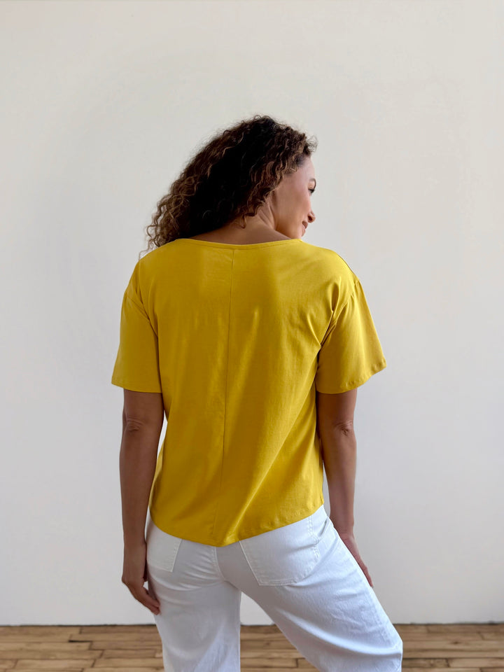 KIM tee in Sunflower
