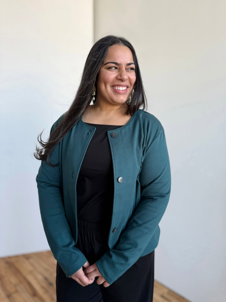 WAVERLY jacket in Deep Sea