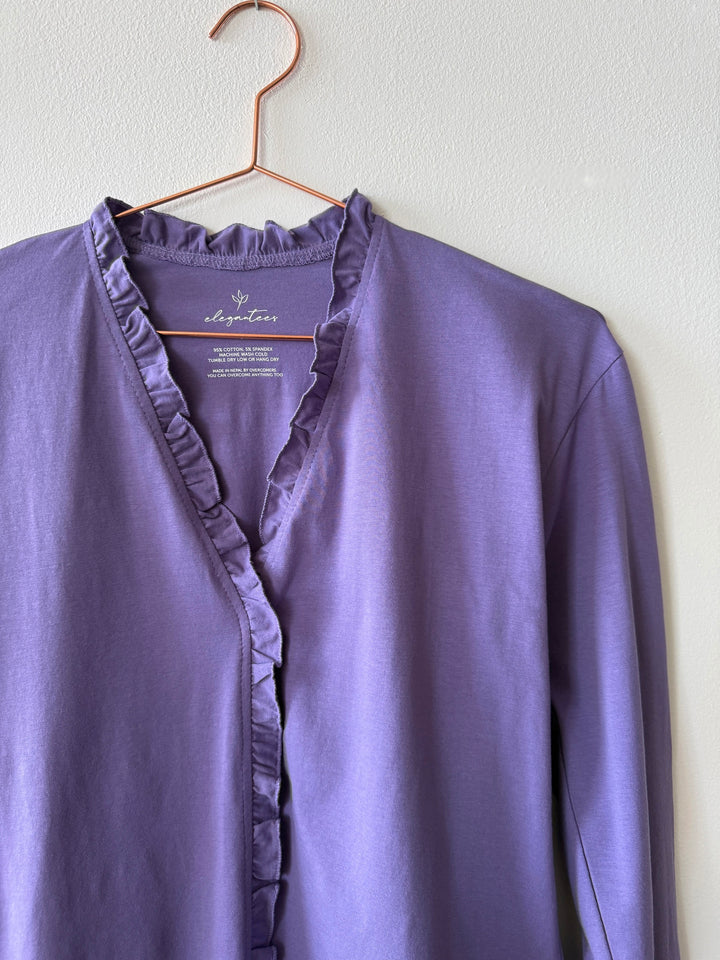 PIETRA jersey top in Purple Haze
