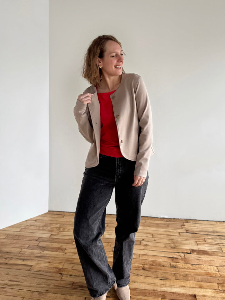 WAVERLY jacket in Desert Sand