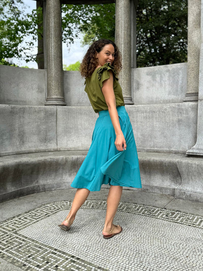 LILOU top in Olive Branch