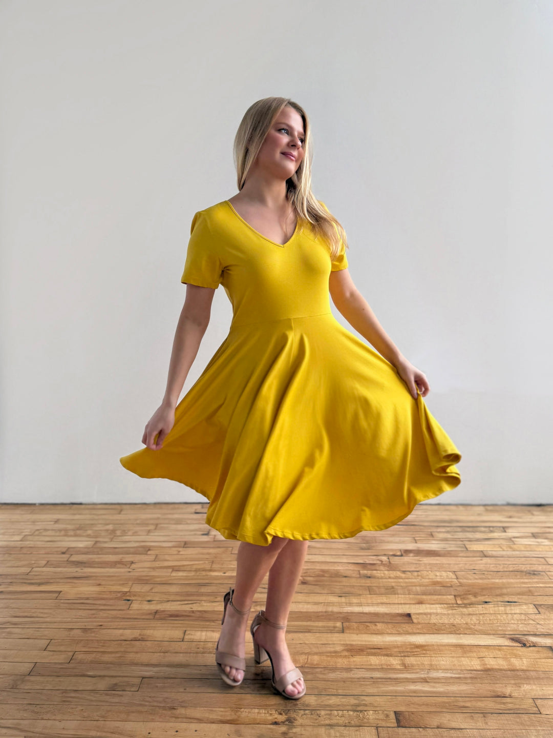 ADINA dress in Sunflower