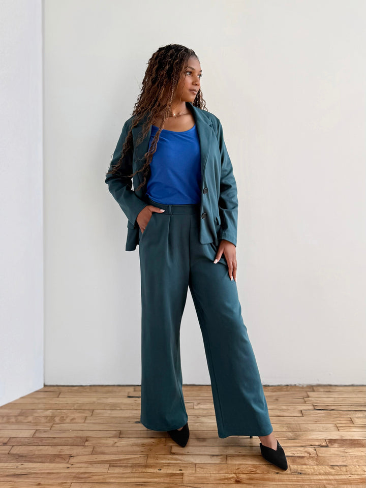 KENNA pants in Deep Sea