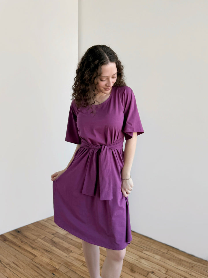 IRVINE dress in Deep Lilac