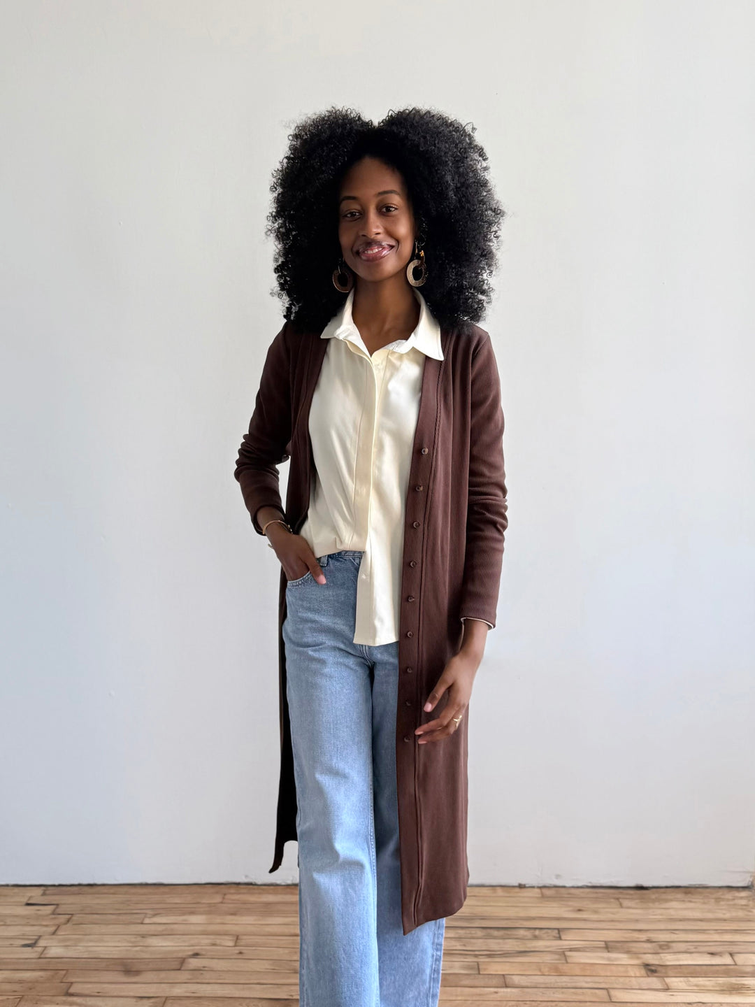 LINDSEY blouse in Chalk