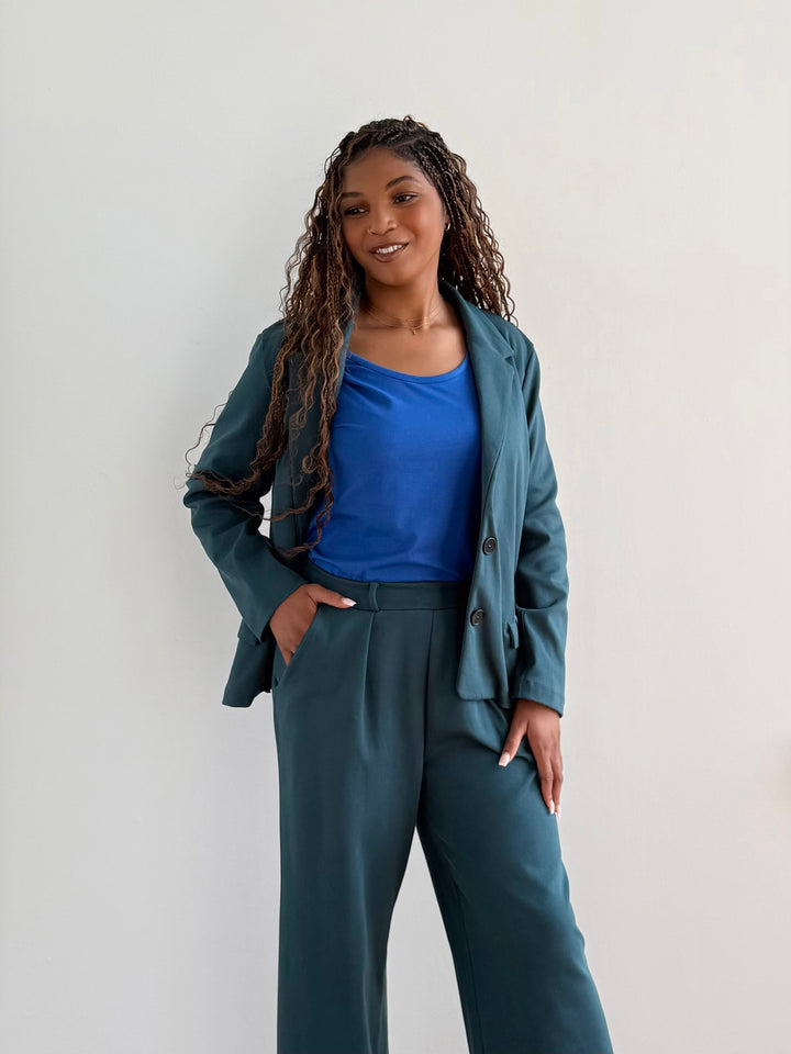 KENNA pants in Deep Sea