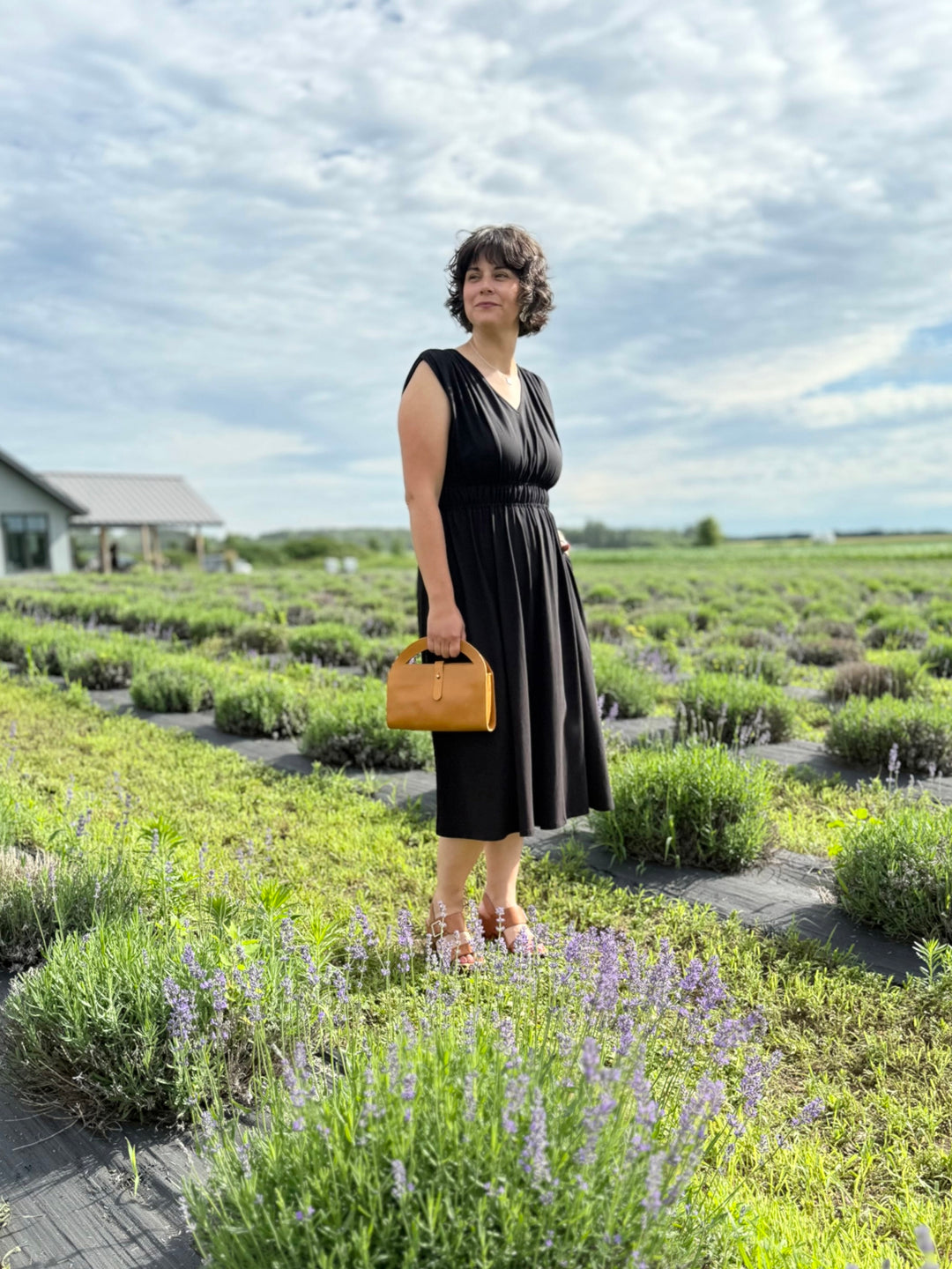 HAMPTON dress in Black