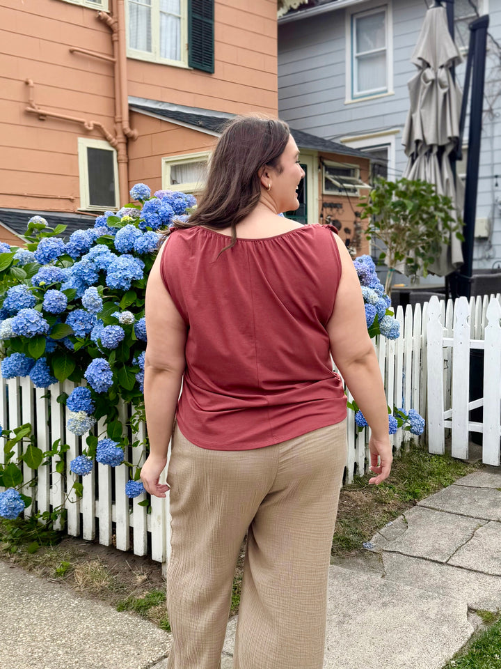 ADORA tank in Earthy Red