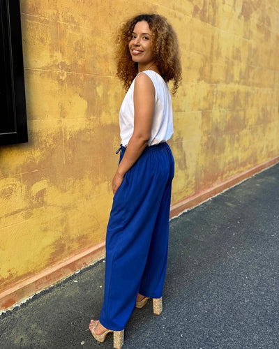 JOJO pants in Cobalt Blue