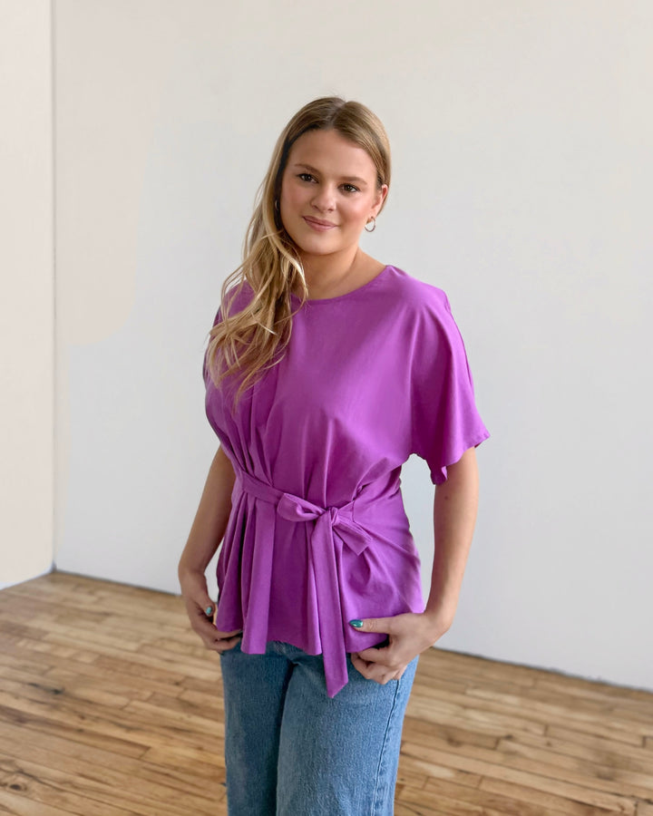 JOLLA top in Magenta Bloom