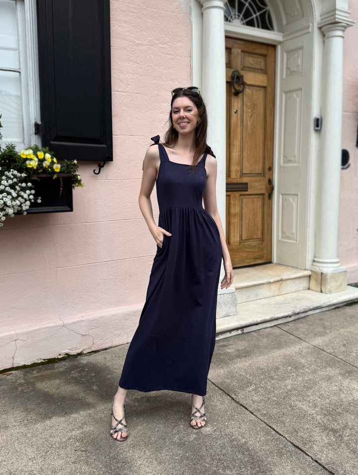 VERONA dress in Navy