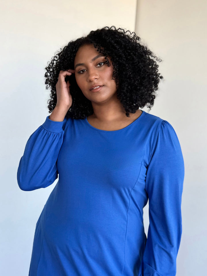 CONSTANCE dress in Blue Iolite