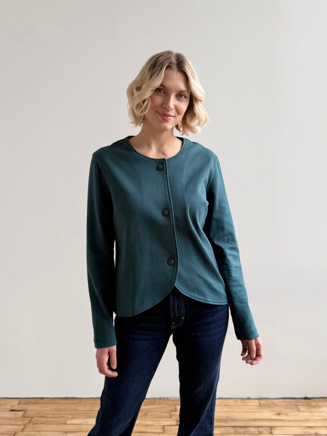 WAVERLY jacket in Deep Sea