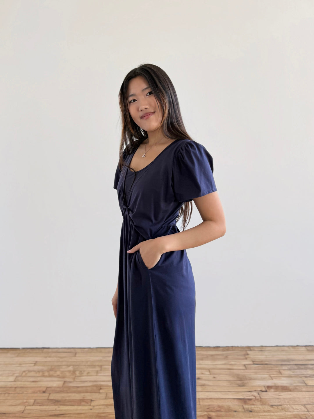 MONICA dress in Navy