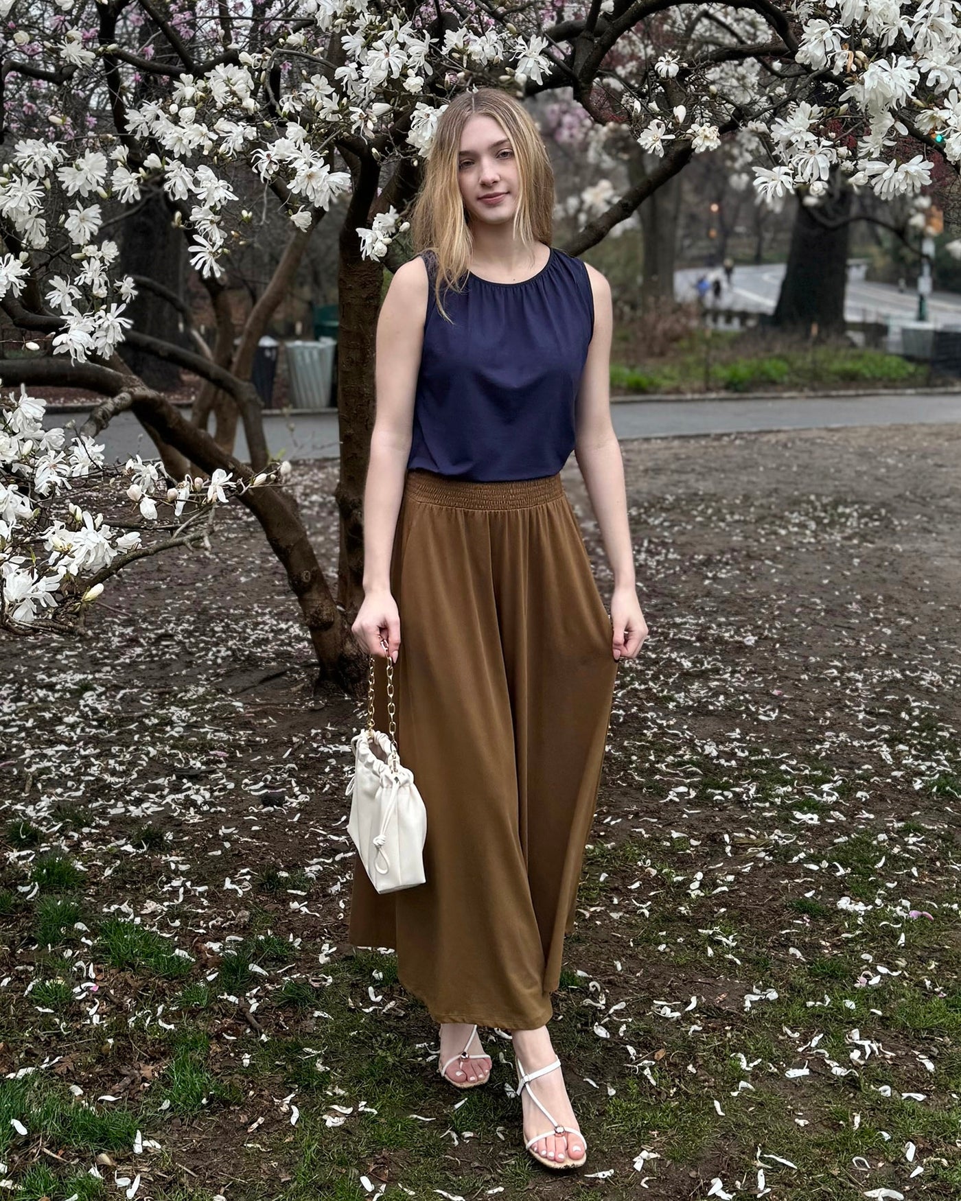CAMELLIA skirt in Kona Brown