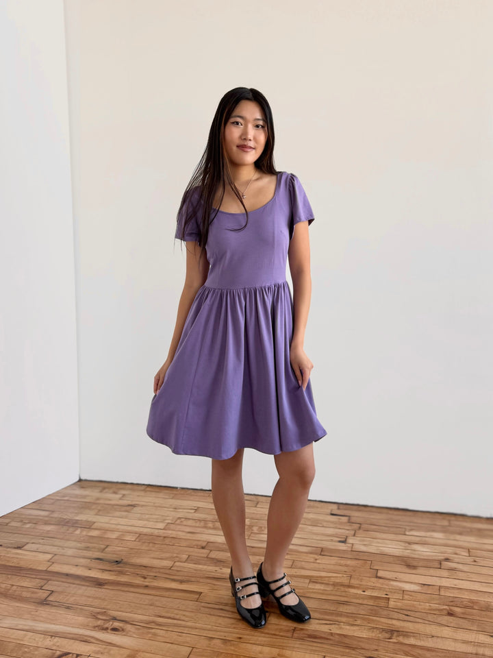 RAZELE dress in Purple Haze