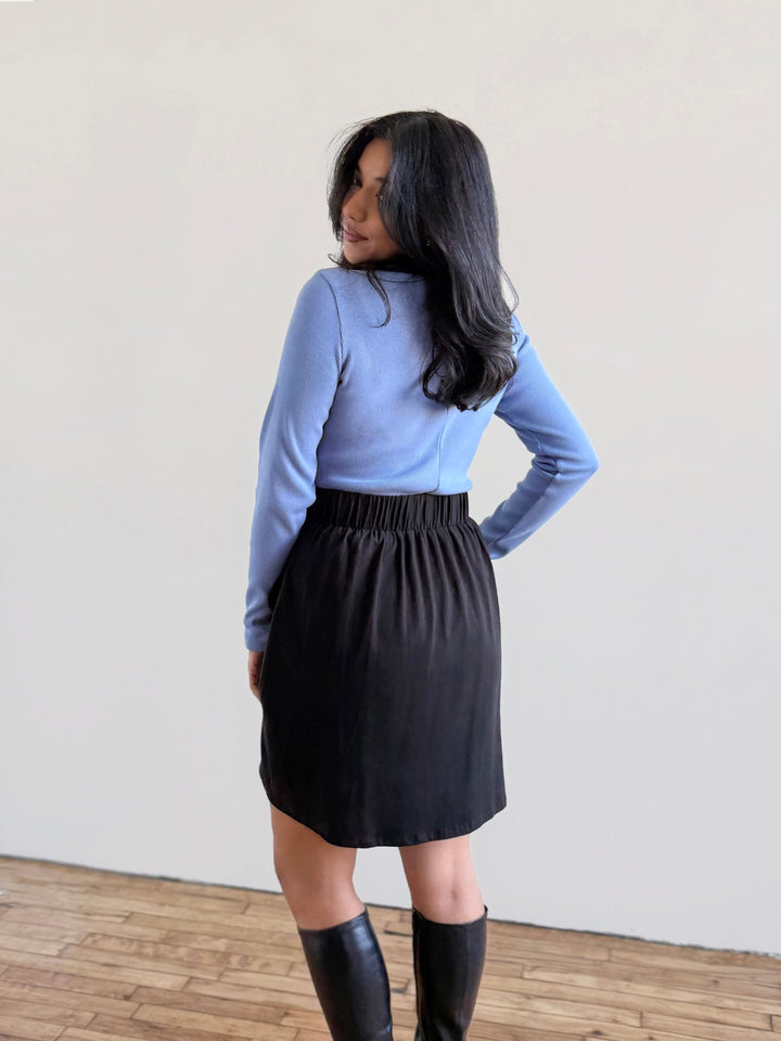 TULIP skirt in Black