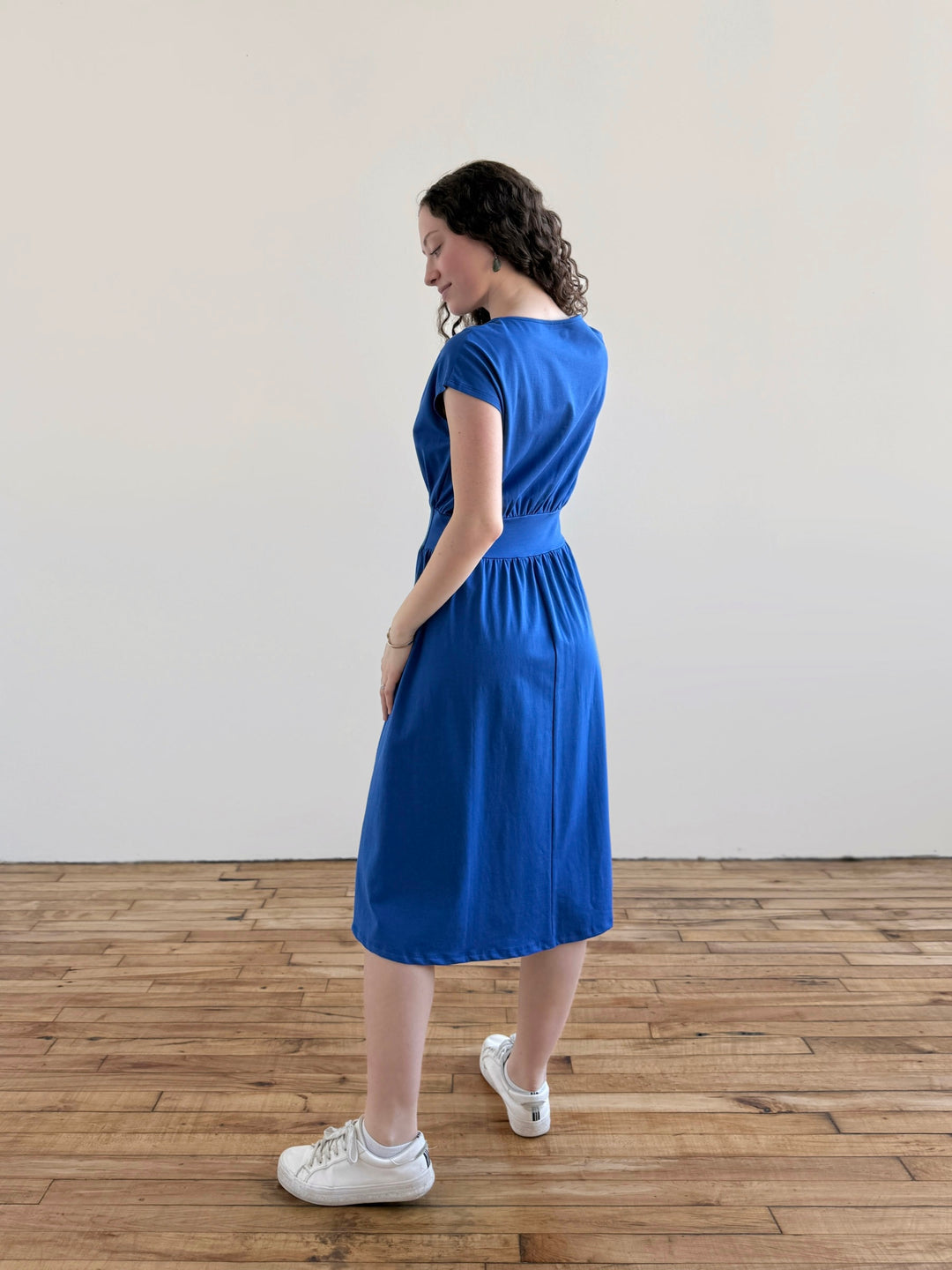 CATHERINE dress in Blue Iolite