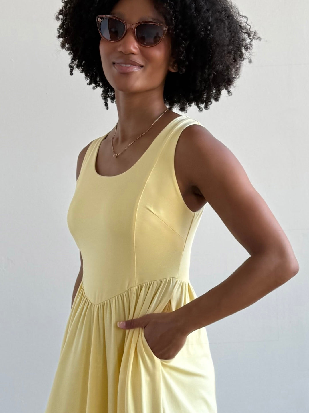 ESTHER dress in Sunlight