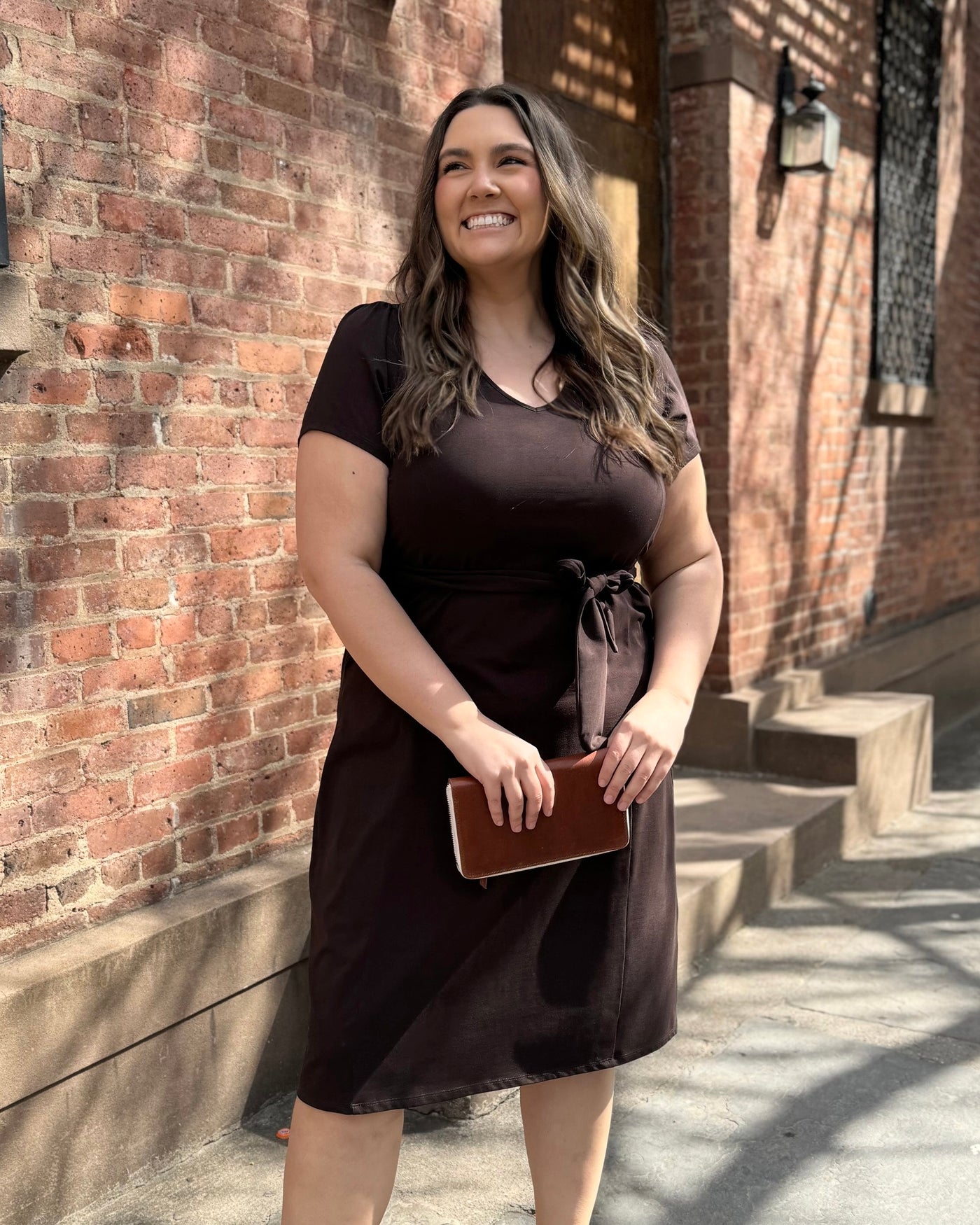 QUINTA dress in Chocolate Torte