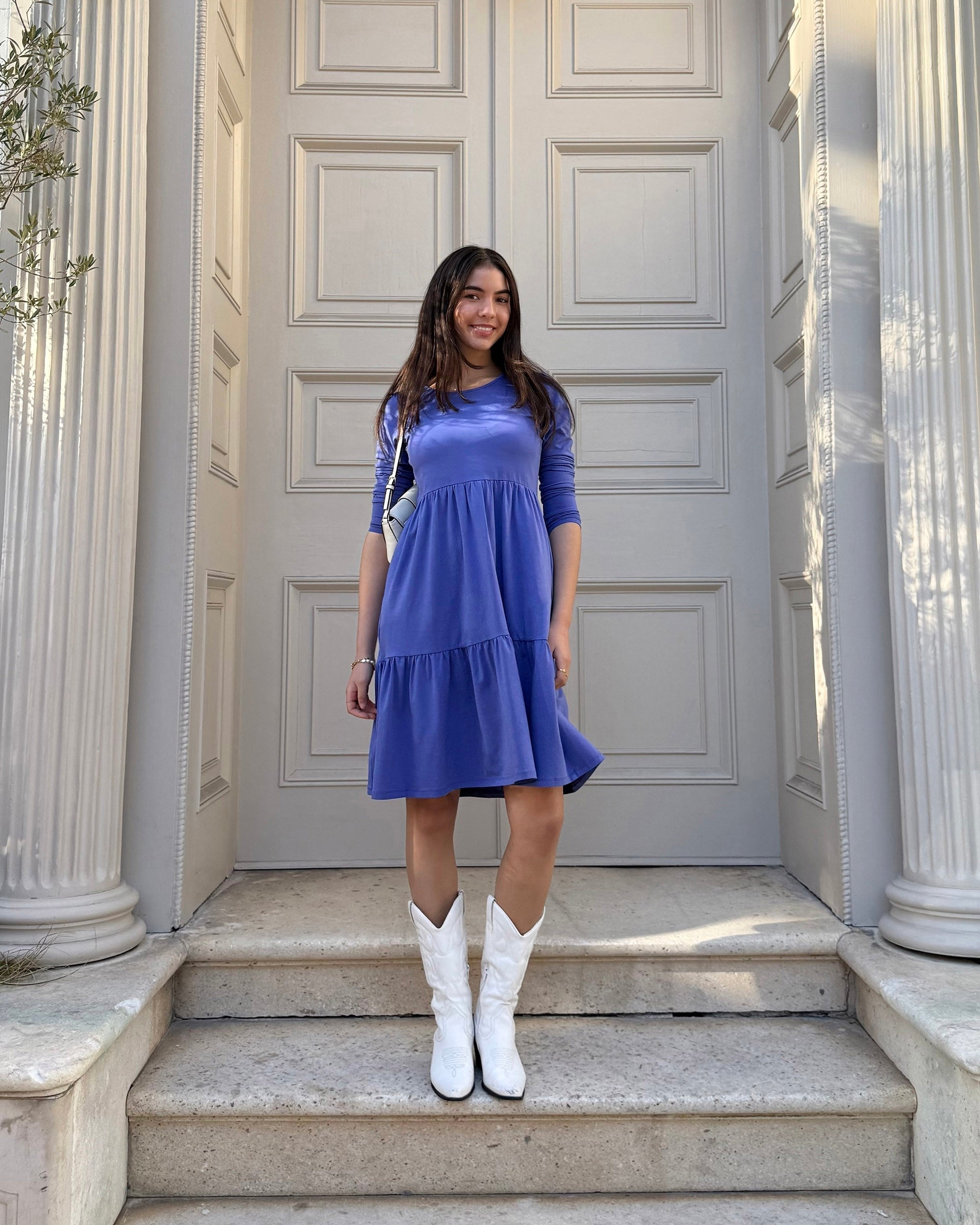 【極美品】 AMERI MAISIE LITTLE GATHER DRESS Ameri（アメリ）の「MAISIE LITTLE GATHER DRESS（ワンピース