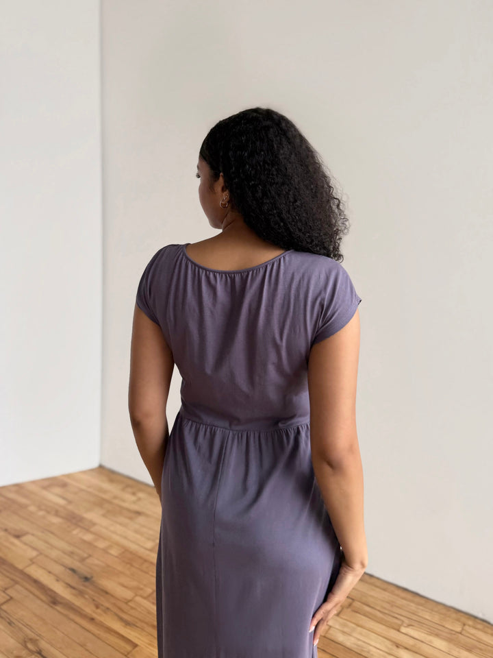 DINAH dress in Dewberry