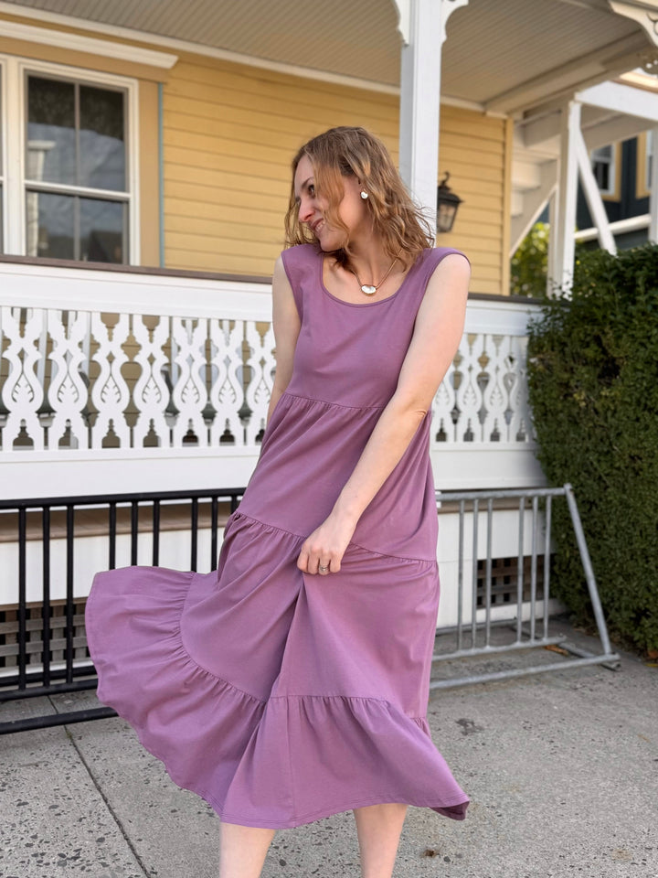 DARCY dress in Dusty Orchid