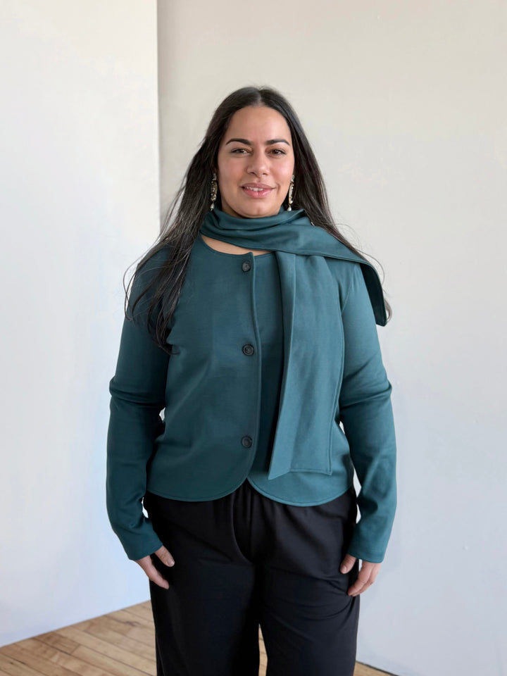 WAVERLY jacket in Deep Sea