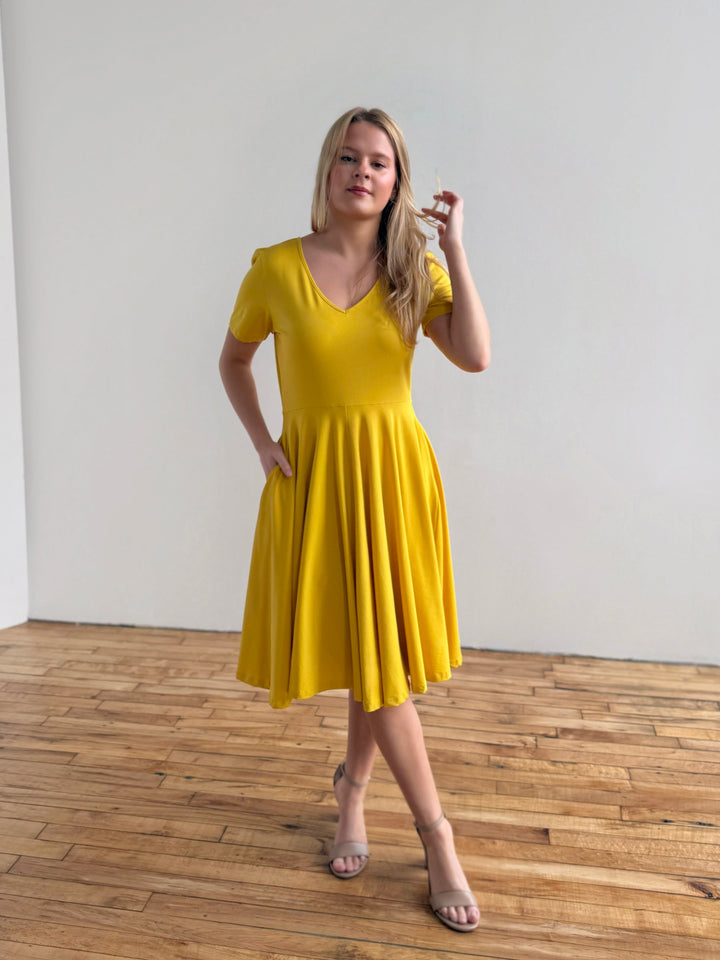 ADINA dress in Sunflower