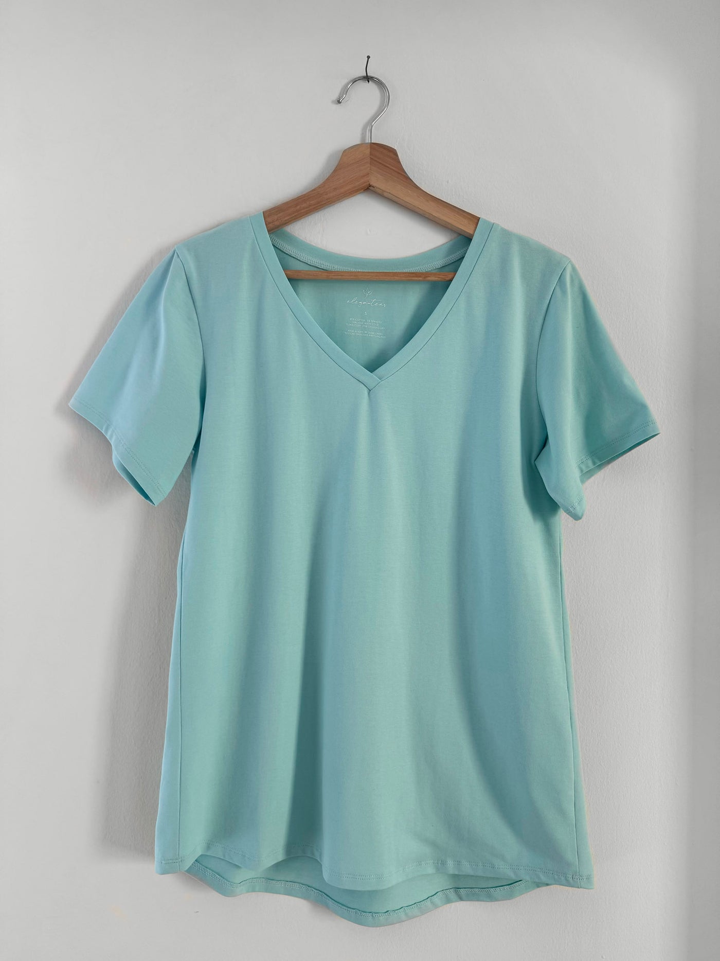 IVY tee in Crisp Aqua