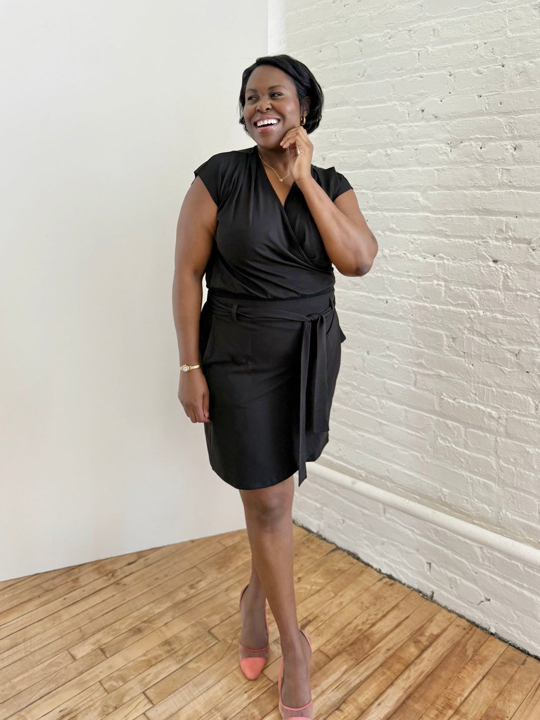 TULIP skirt in Black