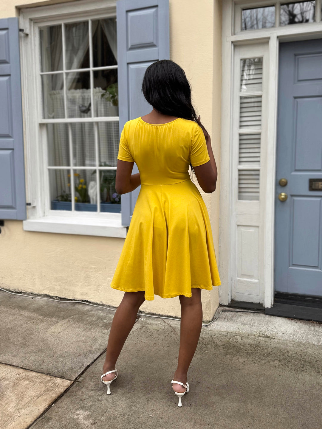 ADINA dress in Sunflower