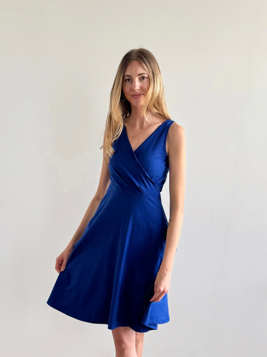 WREN dress in Cobalt Blue – Elegantees
