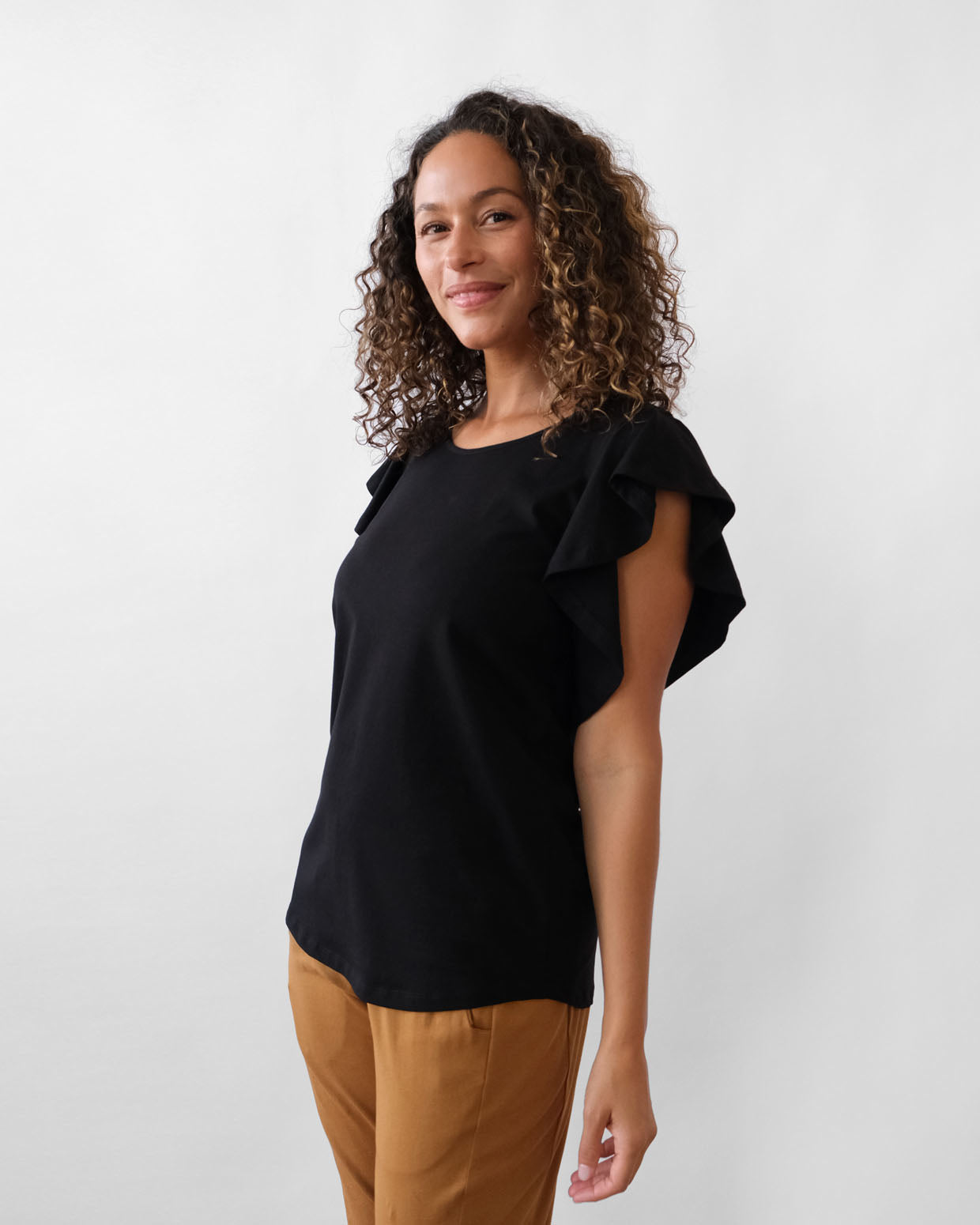 ALESSIA top in Black